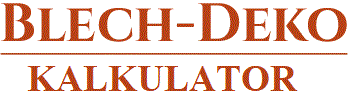 Blech- Deko UG Logo